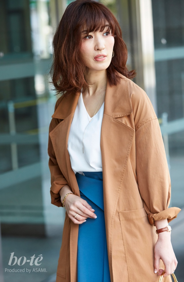 美品 plage レジェーロルガスリットコート トレンチコート