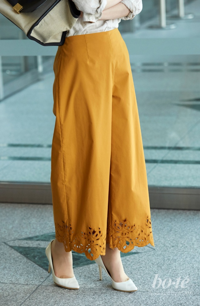 マスタードイエローで大人の余裕を感じさせる上級オフィスコーデ 5月29日 Bo Te ボーテ