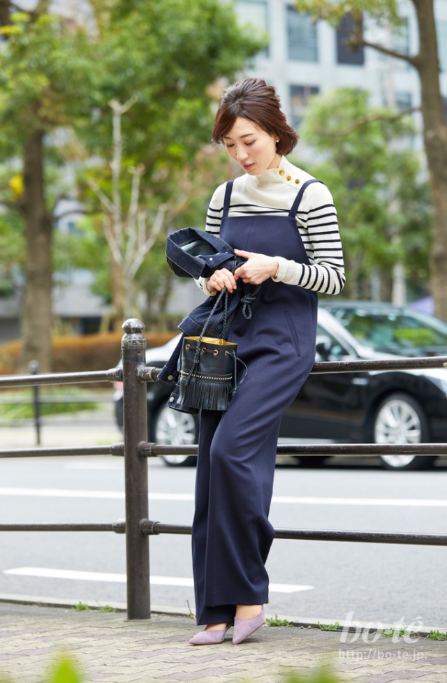 エブール オーバーオール エブール ワイド オーバーオール